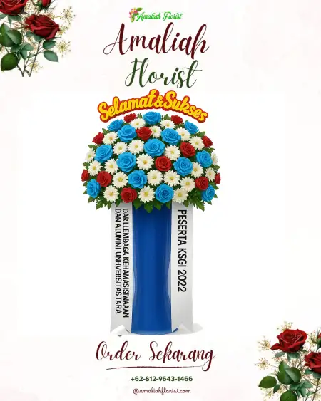 Standing Flowers Jalan Raya Cikarang